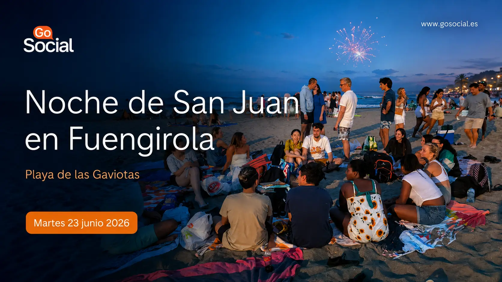 Celebra San Juan en la playa con GoSocial