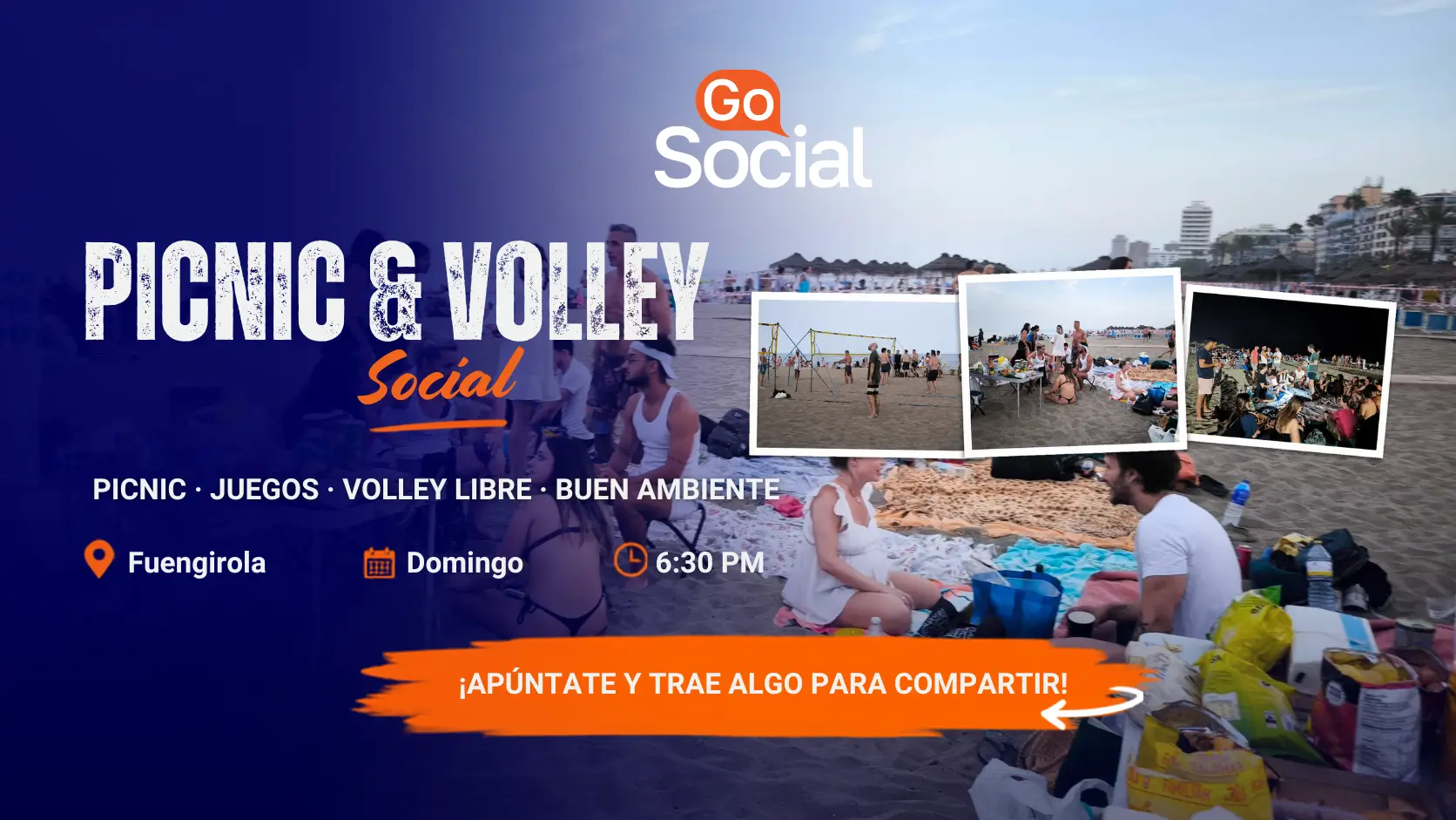 Picnic y Volley en Fuengirola