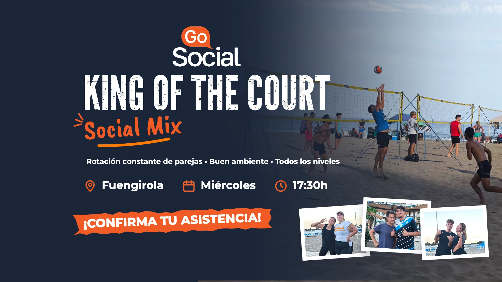 King of the Court Beach Volley en Fuengirola
