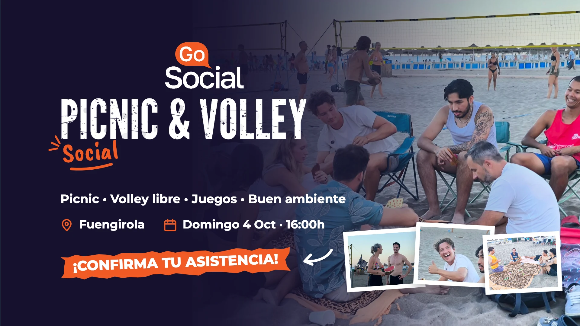 Picnic y Volley en Fuengirola